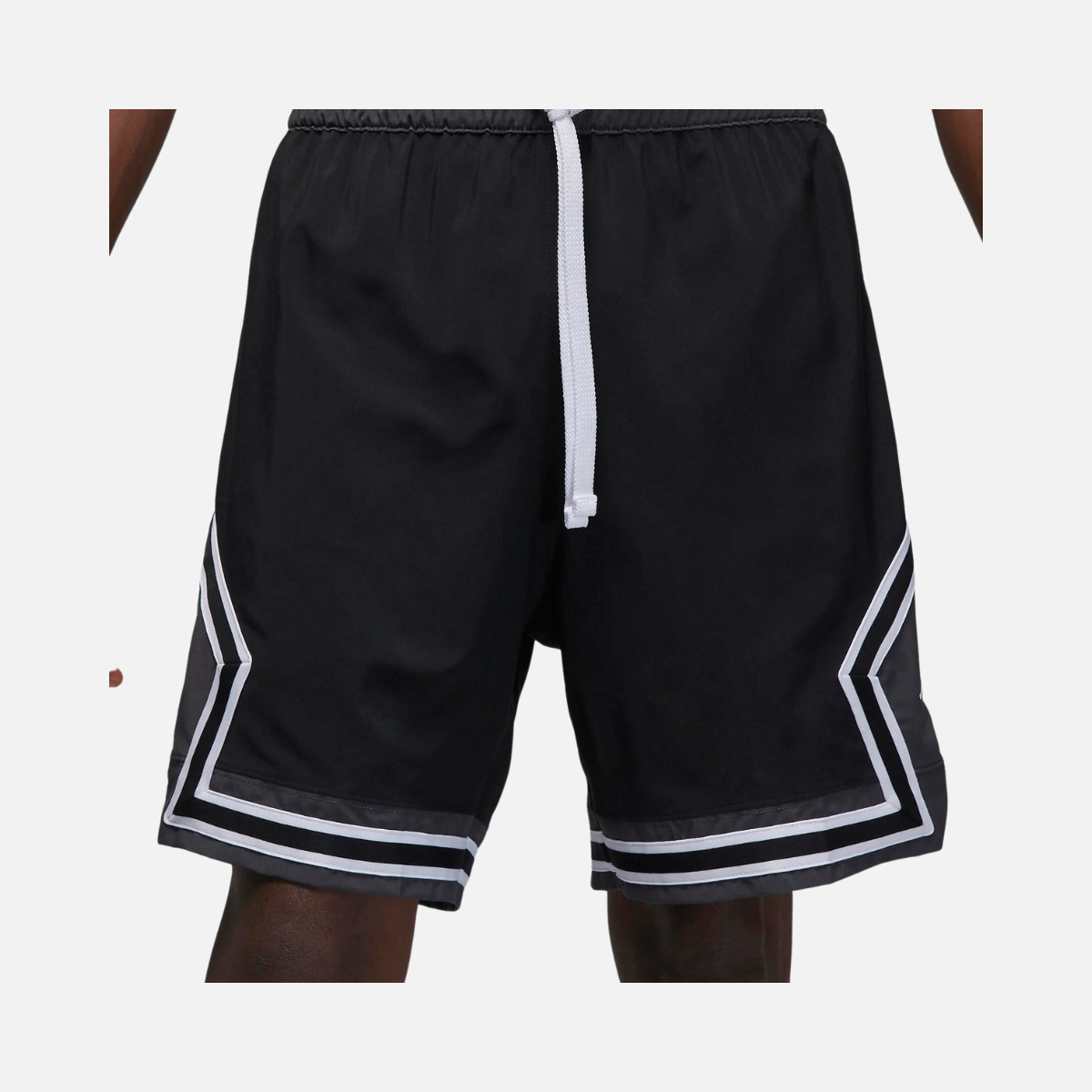 Jordan Dri-FIT Sport Men's Woven Diamond Shorts -Black/White/Dark Shadow/White