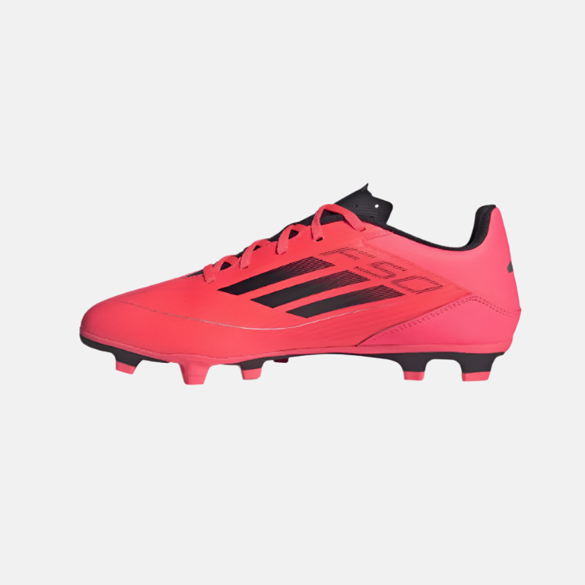 Adidas F50 Club FXG Unisex Football Shoes -Turbo/Aurbla/Platinmet