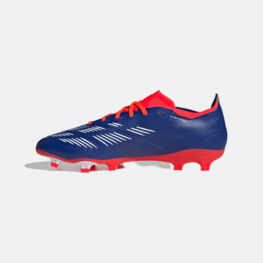 Adidas Predator League Firm Ground Men's Football Shoes -Lucid Blue/Cloud White/Solar Red