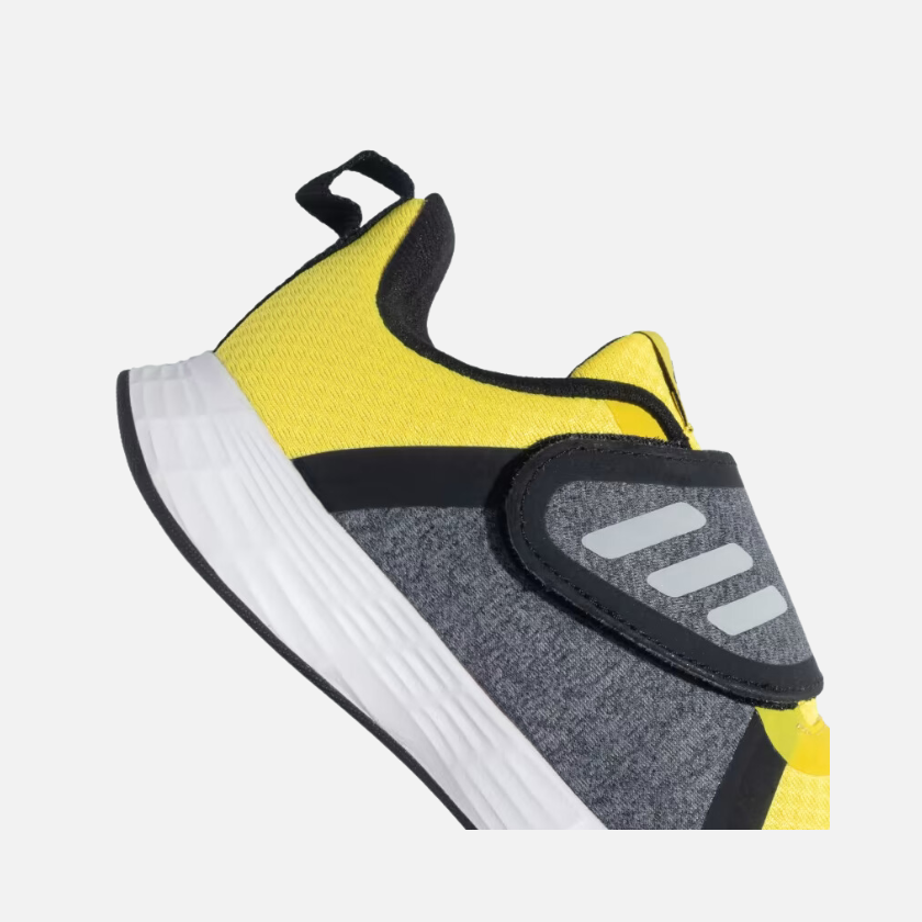 Adidas Credulo 2.0 Kids Unisex Running Shoes (4-7Year) -Impact Yellow/Black