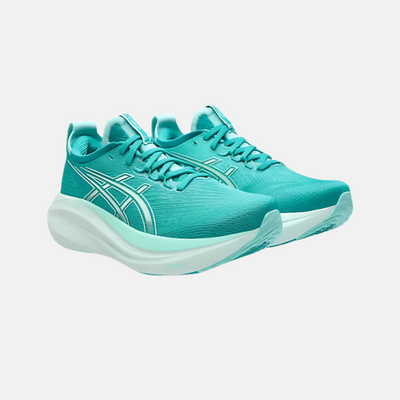 Asics GEL-NIMBUS 27 Women's Running Shoes -Wave Teal/Illuminate Mint