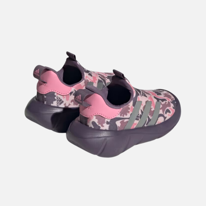 Adidas Monofit Slip on Kids Unisex Shoes (0-3 Years) -Clear Pink/Silver Metallic/Wonder Orchid