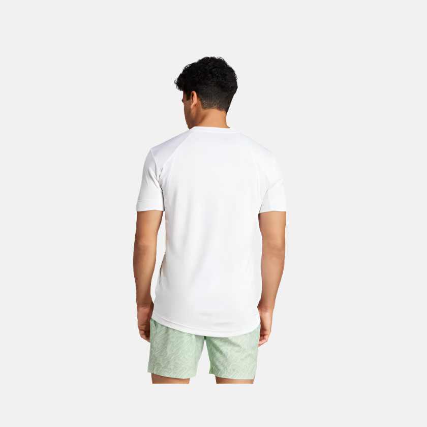 Adidas Freelift Men's Tennis T-shirt -White