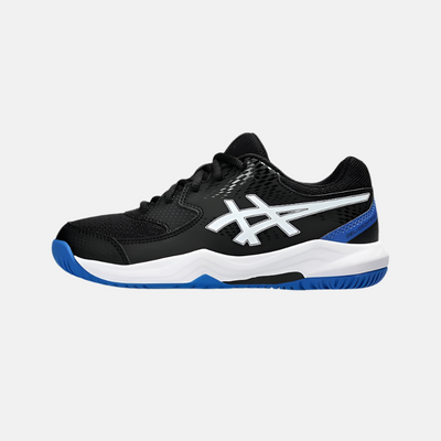 Asics GEL-DEDICATE 8 GS Kids Tennis Shoes -Black/Tuna Blue