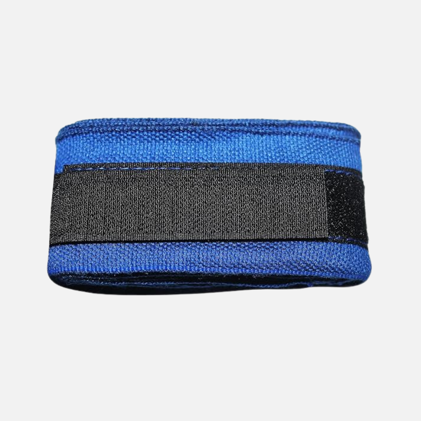 USI Universal Cotton Hand Wraps and Support 4.55m (180") -Black/Blue/Red