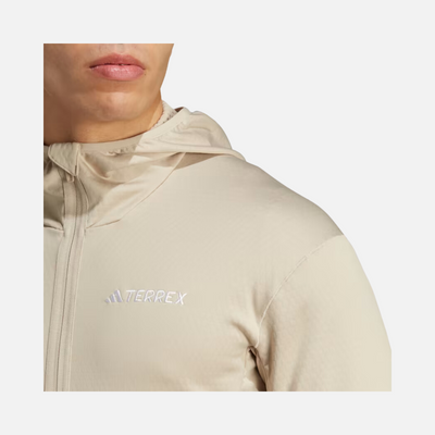 Adidas Terrex Xperior Light Hooded Men's Jacket -Wonder Beige