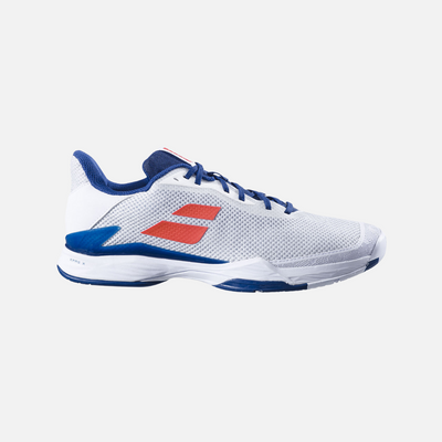 Babolat Jet Tere All Court Men's Tennis Shoes -White/Estate Blue