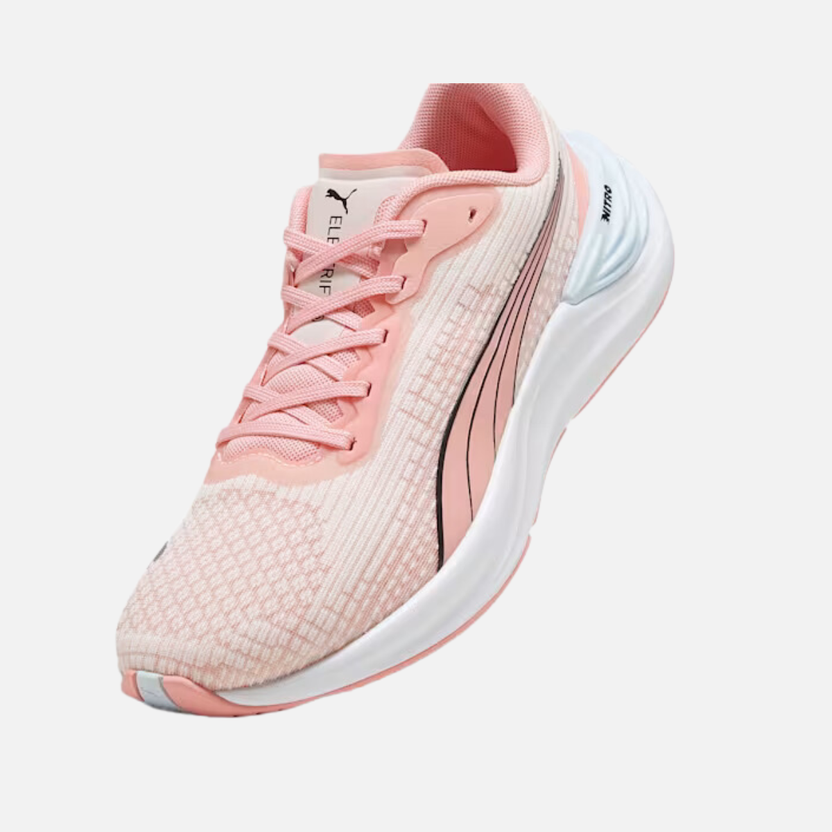 Puma Electrify NITRO 3 Women's Running Shoes -Peach Smoothie/Frosty Pink/PUMA Black