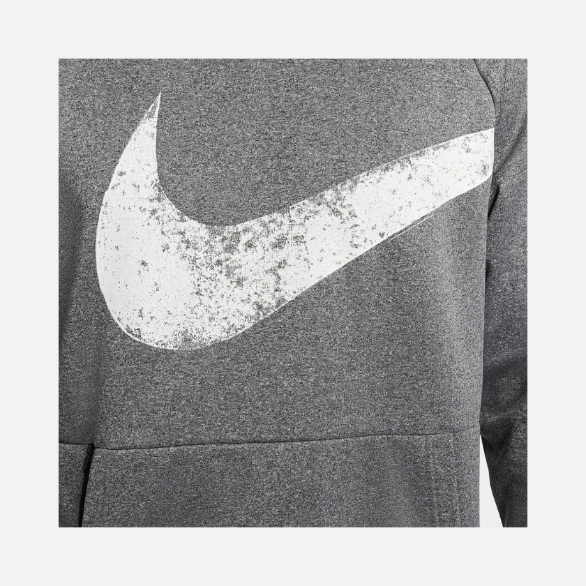 Nike Therma-FIT Pullover Fitness Men's Hoodie Jacket -Black/Heather/Black/White