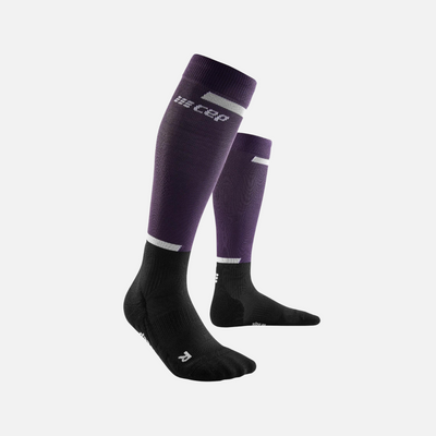 Cep The Run Compression 4.0 Women's Tall Socks -Violet/Black
