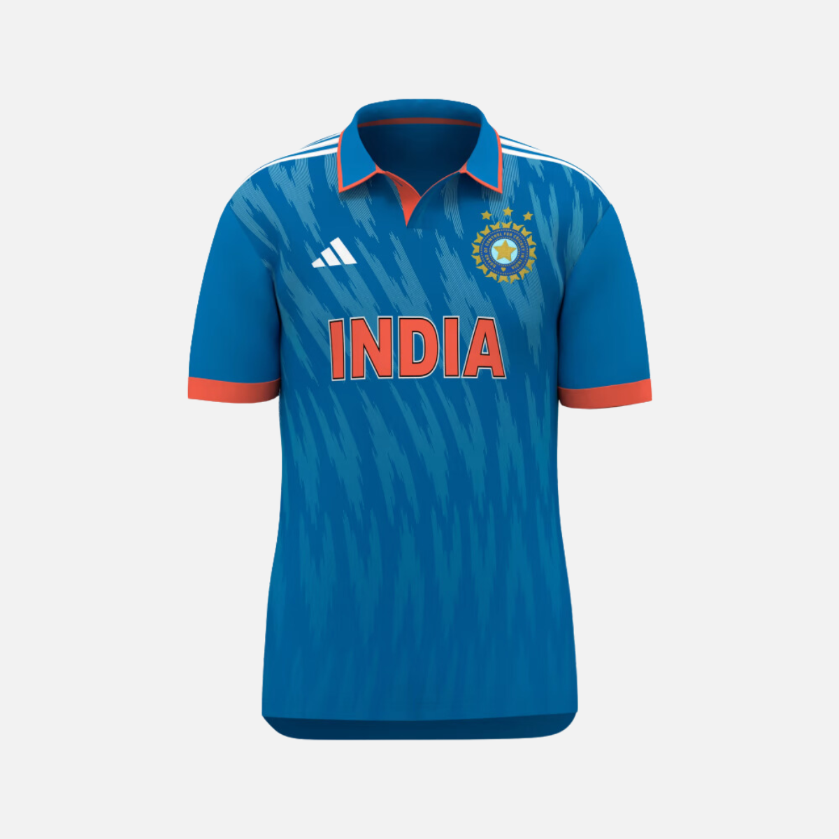 Adidas India Cricket Odi Official Replica Men s Jersey Bright