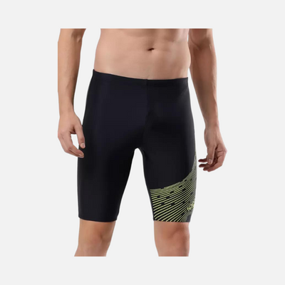 Speedo Medley Logo Men's Jammer -True Navy/Lemondrizzle