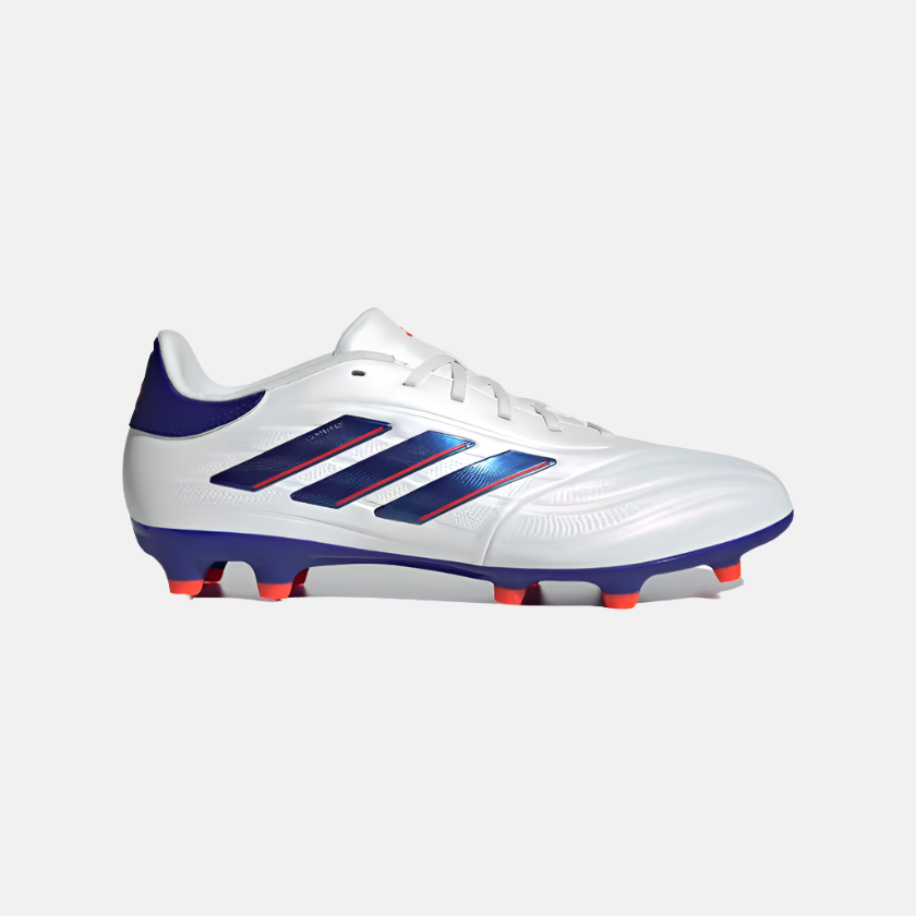 Adidas Copa Pure 2 League Firm Ground Unisex Football Shoes -Cloud White/Lucid Blue/Solar Red
