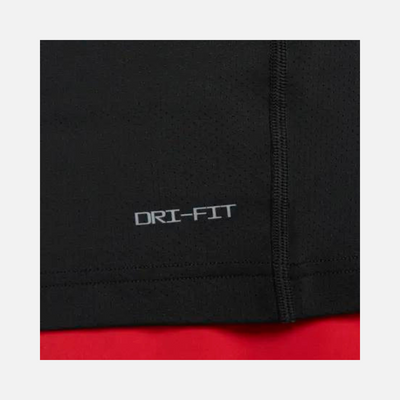 Nike Dri-FIT Ready Men's Short-Sleeve Fitness Top -Black/Cool Grey/White