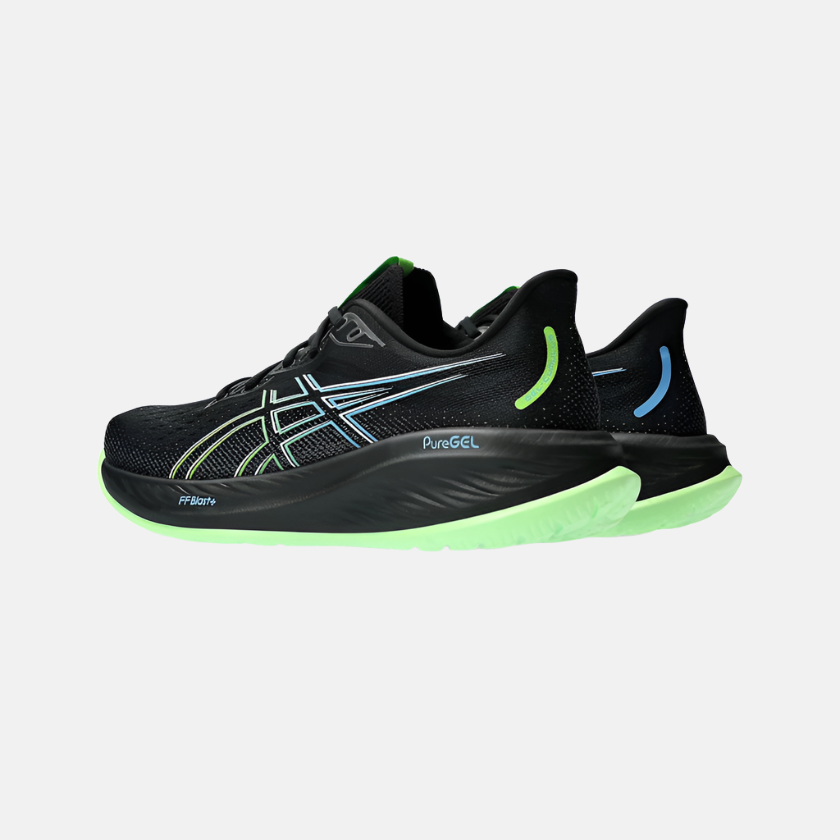 Asics GEL-CUMULUS 26 Men's Running Shoes -Black/Electric Lime