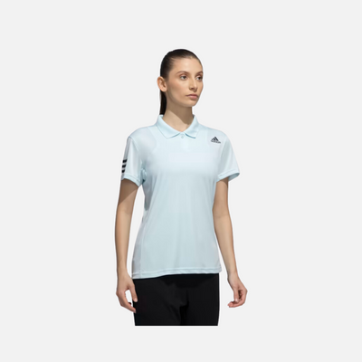 Adidas Club Polo Women's Tennis T-shirt -Almost Blue