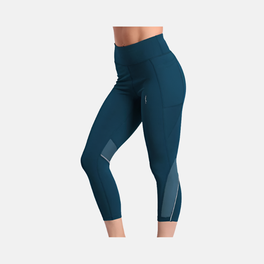 Dive Define Crops Women's Training Tight -Dark Teal