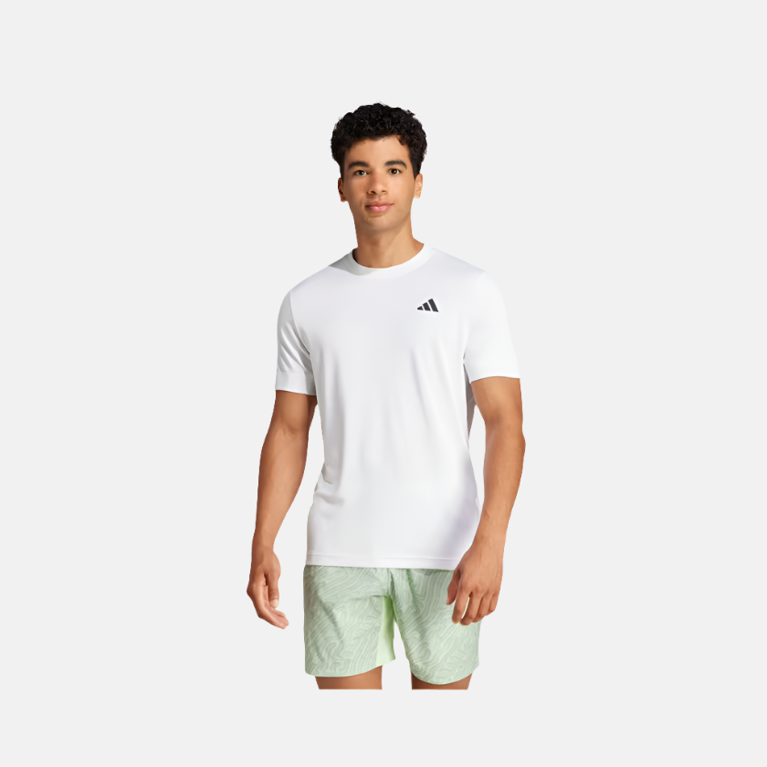 Adidas Freelift Men's Tennis T-shirt -White