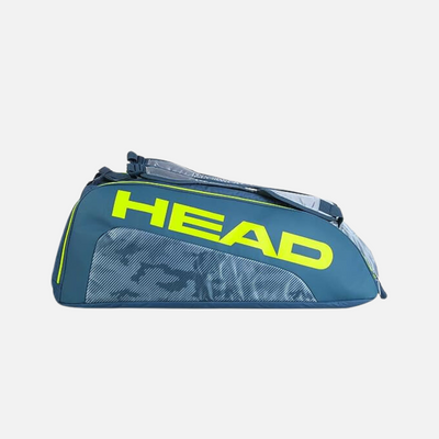 Head Tour Team Extreme 9R Supercombi Racquet Bag -Grey/Neon Yellow
