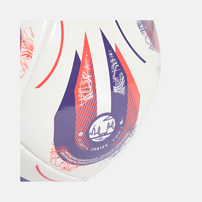 Adidas Euro25 Club Women's Football -White/Pantone/Pantone