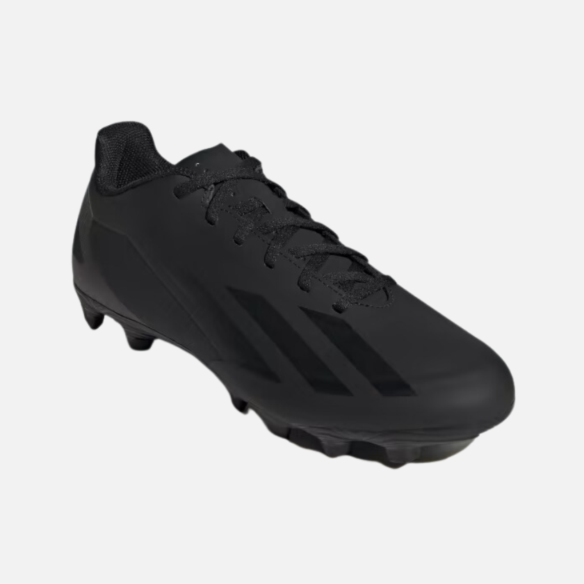 Adidas  X Crazyfast.4 Flexible Ground Soccer Unisex Football Shoes - Core Black
