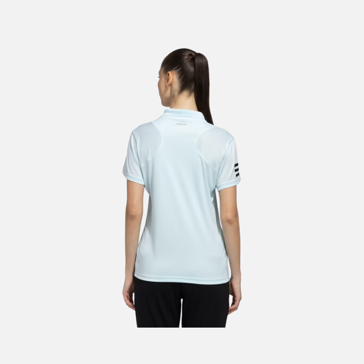 Adidas Club Polo Women's Tennis T-shirt -Almost Blue