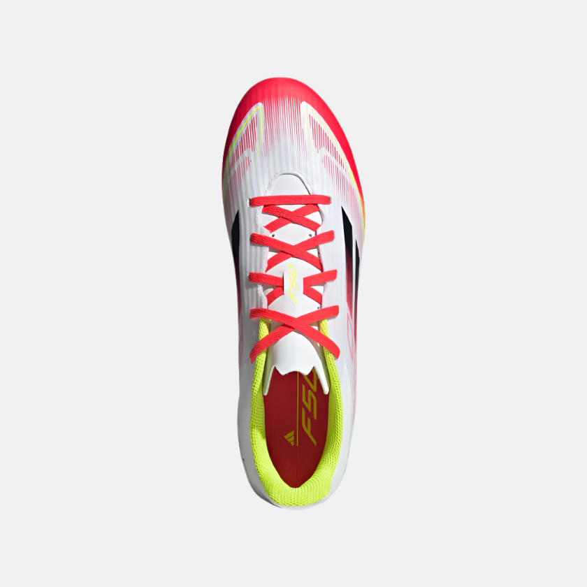Adidas F50 Club Firm/Multi-Ground Football Shoes -Cloud White/Core