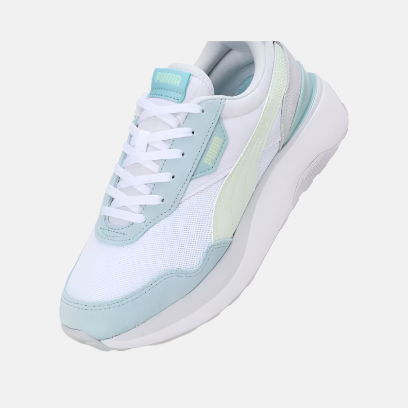 Puma Cruise Rider Silk Road Women's Lifestyle Shoes -Turquoise Surf/Green Illusion/Silver Mist