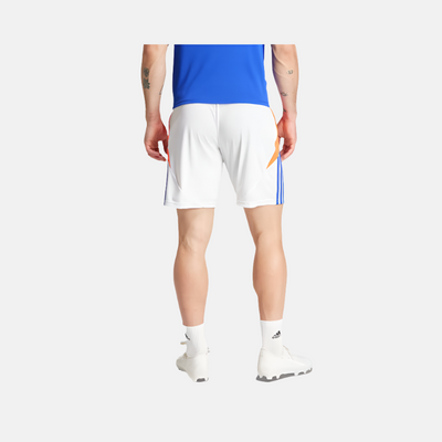 Adidas Tiro 24 Men's Football Training Shorts -White/Lucid Blue/Solar Red