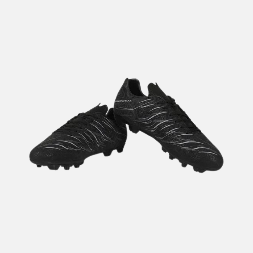 Nivia Carbonite 6.0 Kids Unisex Football Shoes -Black