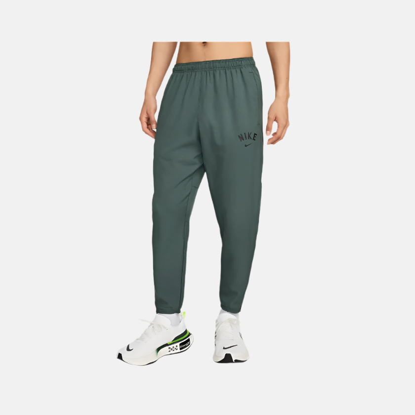 Nike Challenger Men's Dri-FIT Woven Running Trousers - Vintage Green/Black