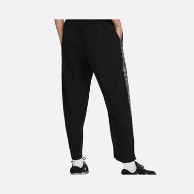 Nike Air Women's Mid-Rise Running Trousers -Black/Black/White