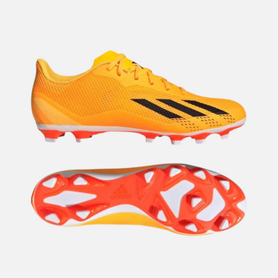 Adidas X Speedportal .4 Flexible Ground Football Shoes -Solar Gold/Core Black/Team Solar Orange