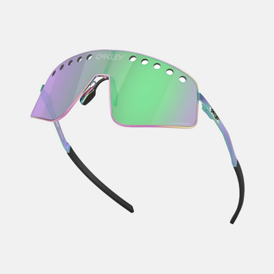 Oakley Sutro TI Sweep Polished Oil Slick/Prizm Road Jade Sunglasses