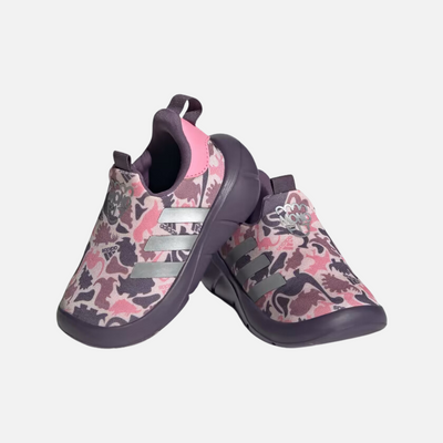 Adidas Monofit Slip on Kids Unisex Shoes (0-3 Years) -Clear Pink/Silver Metallic/Wonder Orchid