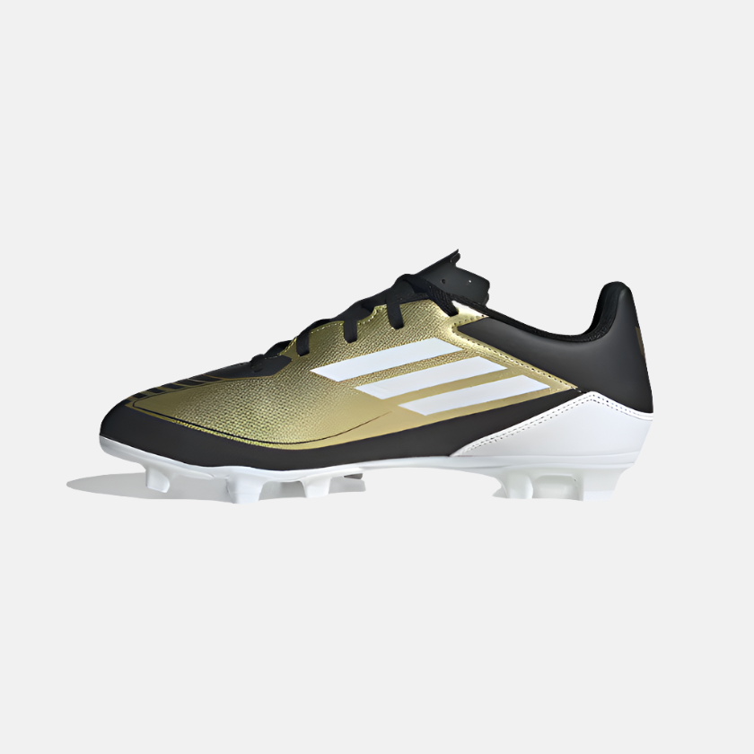 Adidas F50 Club Messi Flexible Unisex Football Ground Shoes -Gold