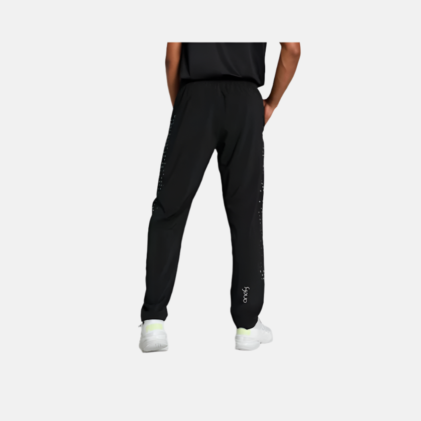 Puma x one8 Slim Fit Woven Men's Training Pants -Black