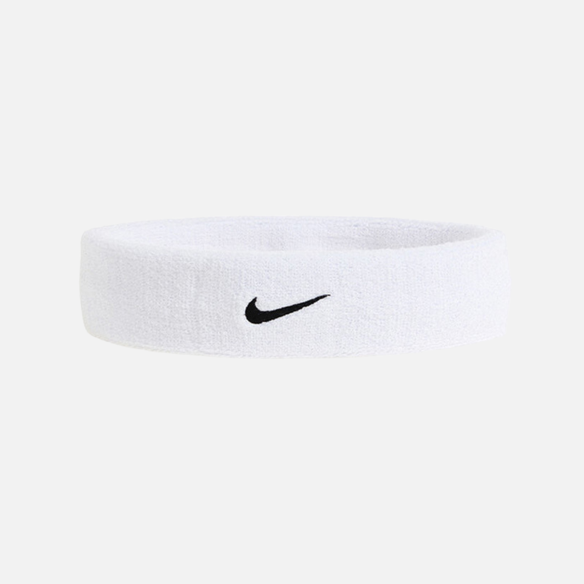 Nike Swoosh Headband -White/Black