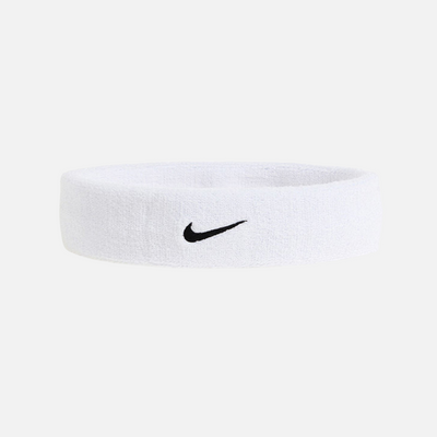 Nike Swoosh Headband -White/Black