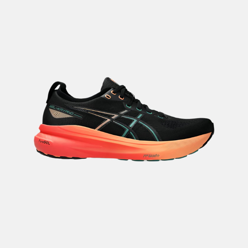 Asics GEL-KAYANO 31 Men's Running Shoes -Black/Rainy Lake