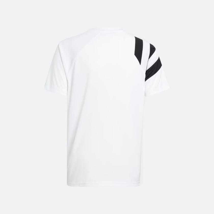 Adidas Fortore 23 Kids Unisex Football Jersey (10-14 Years)-White/Black