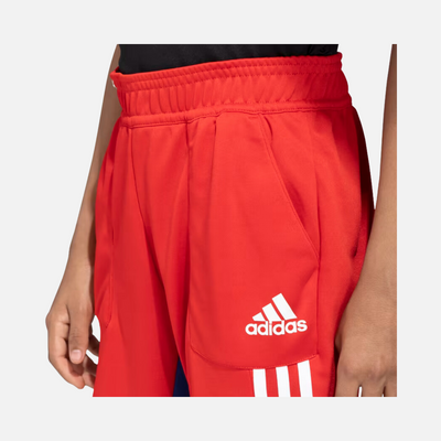Adidas Boy Future icons 3 stripes Print Kids Pant (8-16 Year) -Better Scarlet