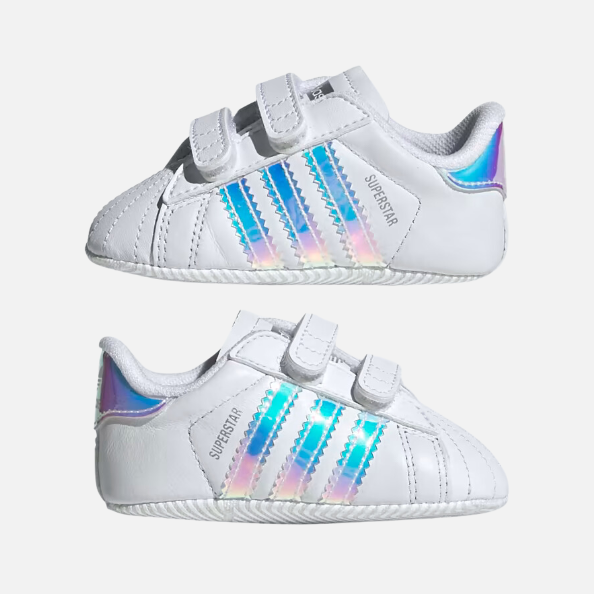 Adidas Superstar Unisex Kids Shoes Boys and Girls (0-3 year) -Cloud White/ Cloud White/Core Black
