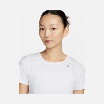 Nike Fast Women's Dri-FIT Short-Sleeve Running Top - White