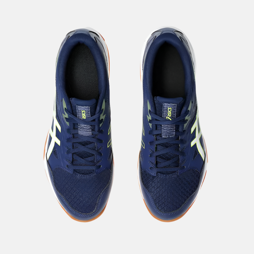 Asics GEL-ROCKET 11 Men's Badminton Shoes -Blue Expanse/Safety