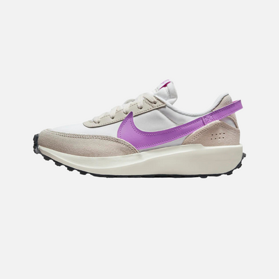 Nike Waffle Debut Women's Shoes -White/Light Orewood Brown/Sail/Rush Fuchsia