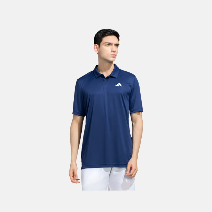 Adidas Club Men's Tennis Polo T-shirt -Dark Blue