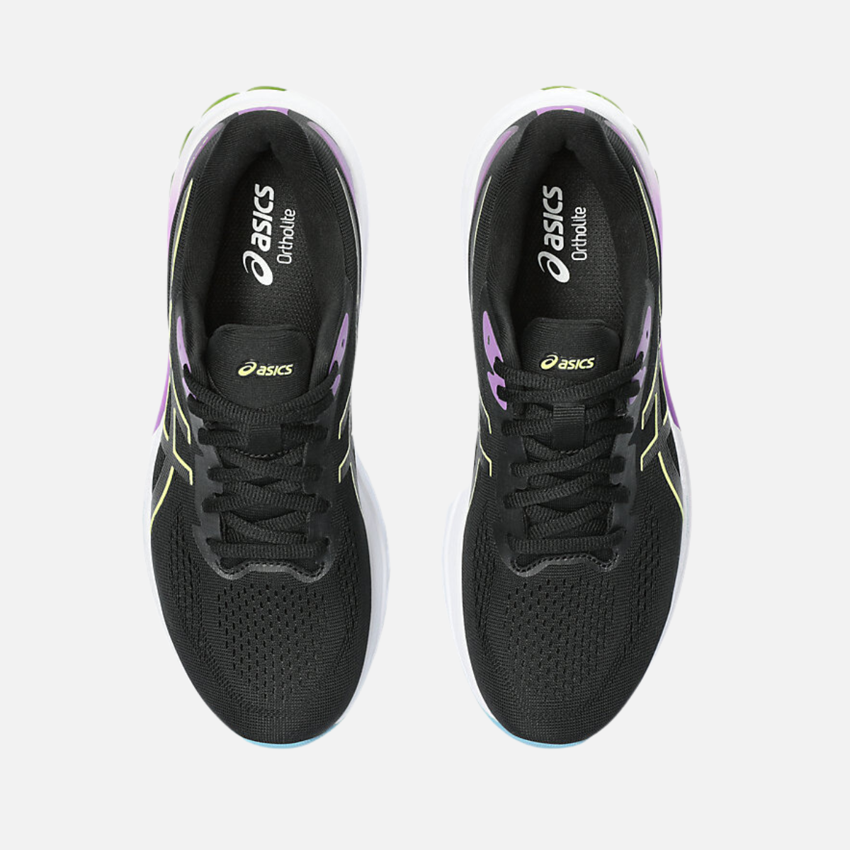 Asics GT-1000 12 Women's Running Shoes - Black/Glow Yellow