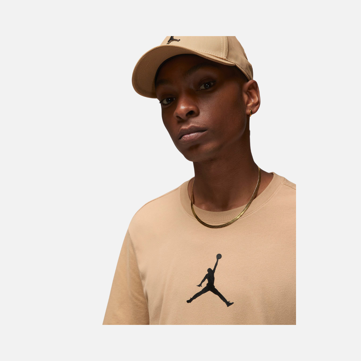 Nike Jordan Jumpman Men's T-Shirt - Hemp/Black