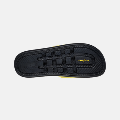 Skechers Hyper-Slide -Deriver Men's Slide -Yellow/Black